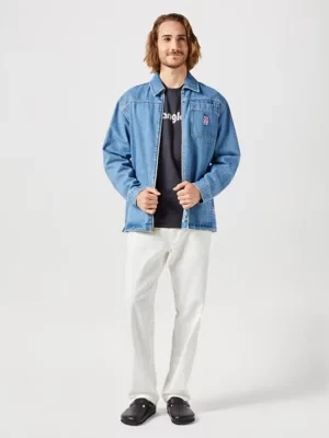 Wrangler Casey Jones Jacket Faded Indigo Size