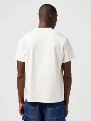 Wrangler Casey Jones Tee Vintage White Size
