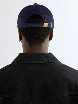 Wrangler Corduroy Cap Navy
