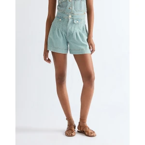 Wrangler Country Estate Regular Lightweight Short Pale Denim Size