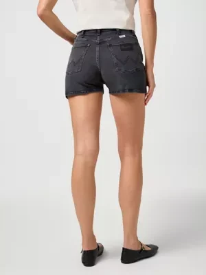 Wrangler Cowboy Short 3 Inch Charcoal Rinse Size