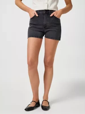 Wrangler Cowboy Short 3 Inch Charcoal Rinse Size