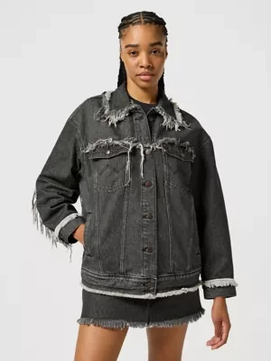 Zdjęcie produktu Wrangler Denim Fray Jacket Icon Era Size