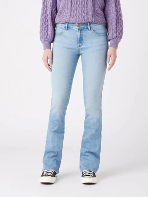 Wrangler Dżinsy - Bootcut fit - w kolorze błękitnym rozmiar: W28/L32