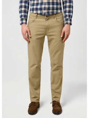 Wrangler Dżinsy "Greensboro" - Regular fit - w kolorze beżowym rozmiar: W40 / L32