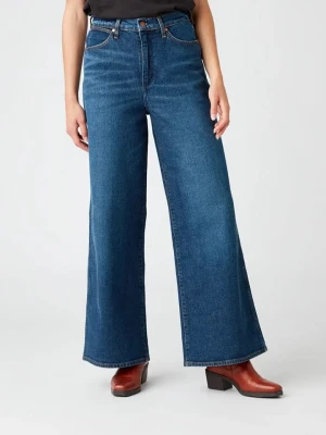 Wrangler Dżinsy "Re" - Bootcut fit - w kolorze granatowym rozmiar: W29/L32