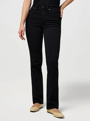 Wrangler Dżinsy - Regular fit - w kolorze czarnym rozmiar: W28 / L32