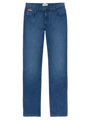 Wrangler Dżinsy "Texas Leon" - Regular fit - w kolorze niebieskim rozmiar: W42/L34
