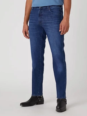 Wrangler Dżinsy "Texas Slim" - Slim fit - w kolorze niebieskim rozmiar: W42/L30