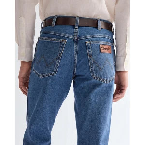 Wrangler Easy Leather Belt Brown Size