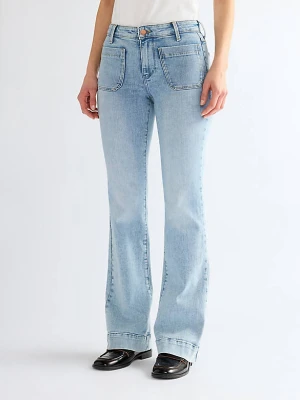 Wrangler Flare Jean Pale Tides Size 34 x34