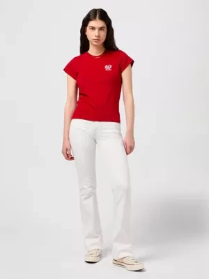 Wrangler Flare Jeans White Size 27 x34