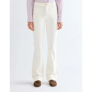 Wrangler Flare Lightweight Jean Worn White Size 32 x34