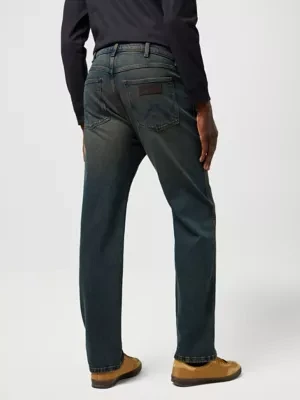 Wrangler Frontier Low Stretch Relaxed Straight Jean Nebula Black Size 38 x34