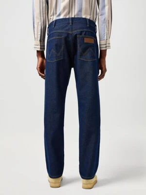 Wrangler Frontier Non Stretch Relaxed Straight Jean Rinsed Night Size 38 x32