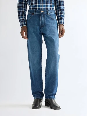 Wrangler Frontier Relaxed Straight Non Stretch Jean Morning Wash Size 38 x34