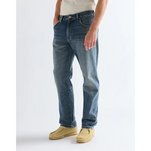 Wrangler Frontier Relaxed Straight Toughlite Low Stretch Jean Dusk Size 38 x34