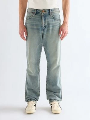 Wrangler Frontier Relaxed Straight Toughlite Non Stretch Jean Canyon Shade Size 38 x34