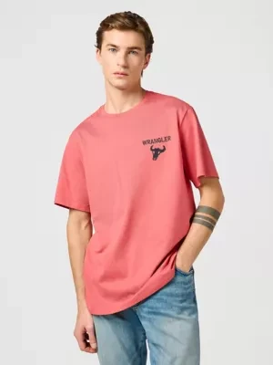 Wrangler Graphic Tee Nantucket Size