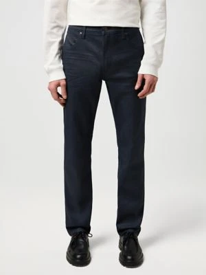 Wrangler Greensboro High Stretch Straight Jean Indigo Coated Size 38 x34