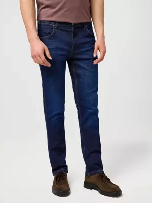 Wrangler Greensboro High Stretch Straight Jean Rustic Navy Size 46 x34