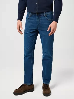 Wrangler Greensboro Low Stretch Straight Jean Coastal Scout Size 40 x34