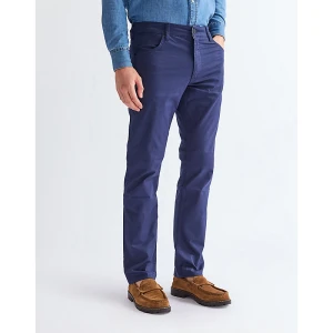 Wrangler Greensboro Straight Trousers Dark Navy Size 44 x34