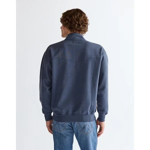 Wrangler Half Zip Sweatshirt Navy Size
