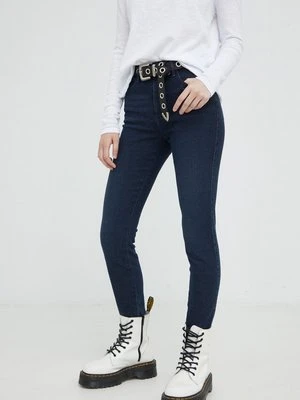 Wrangler jeansy High Rise Skinny Ink Spill damskie high waist