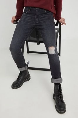 Wrangler jeansy Larston Authentic Black męskie