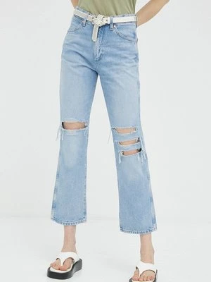 Wrangler jeansy Wild West damskie high waist