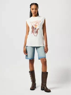 Wrangler Jort Sand Surf Size