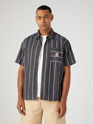 Wrangler Koszula - Regular fit - w kolorze antracytowym rozmiar: L