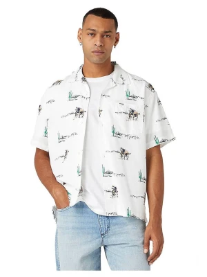 Wrangler Koszula - Regular fit - w kolorze białym rozmiar: S