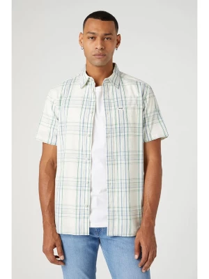 Wrangler Koszula - Regular fit - w kolorze kremowym rozmiar: L