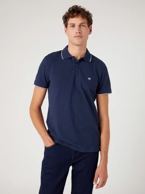 Wrangler Koszulka polo w kolorze granatowym rozmiar: M