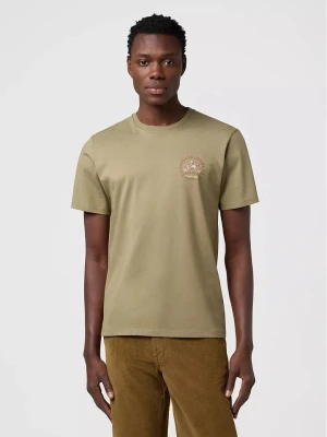 Wrangler Koszulka w kolorze khaki rozmiar: M