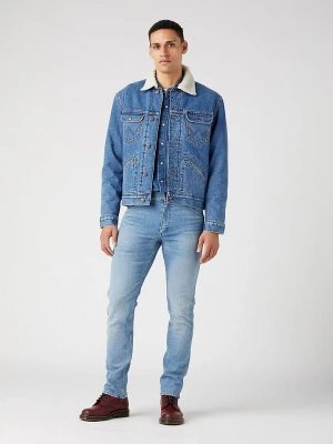 Wrangler Kurtka dżinsowa w kolorze niebieskim rozmiar: M
