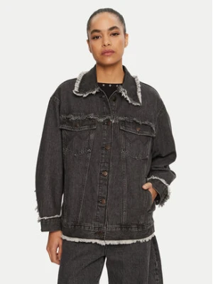 Wrangler Kurtka jeansowa 112356384 Szary Regular Fit