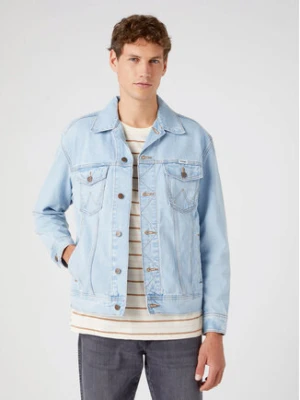 Wrangler Kurtka jeansowa Anti Fit W45973Y94 112330848 Błękitny Regular Fit