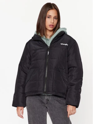 Wrangler Kurtka przejściowa Western 112342700 Czarny Regular Fit