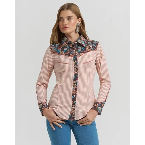 Zdjęcie produktu Wrangler Lainey Wilson x Wrangler Prarie Print Shirt Pink Pink Size