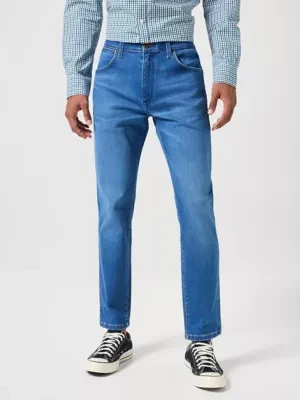 Wrangler Larston Medium Stretch Slim Tapered Jean Rustic Size 40 x34