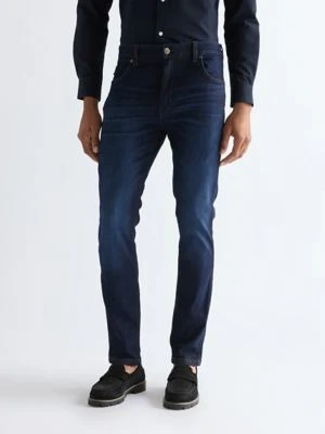 Wrangler Larston Slim Tapered High Stretch Jean Deep Abyss Size 40 x32