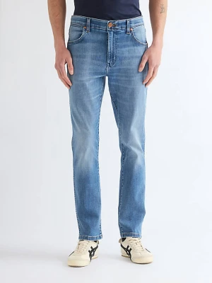 Wrangler Larston Slim Tapered High Stretch Jean Texas Sky Size 40 x32