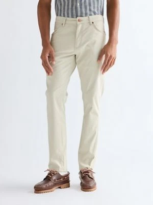 Wrangler Larston Slim Tapered Lightweight Trousers Pelican Size 38 x34