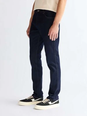 Wrangler Larston Slim Tapered Low Stretch Jean Moonlight Rinse Size 40 x34