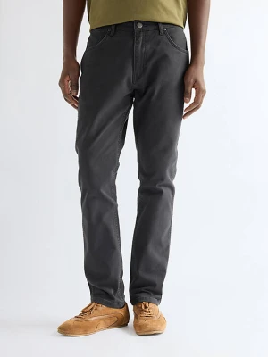 Wrangler Larston Slim Tapered Trousers Jet Black Size 38 x34