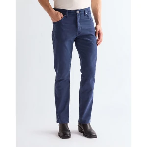 Wrangler Larston Slim Tapered Trousers Navy Size 40 x34
