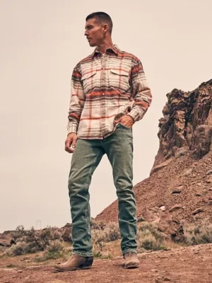 Wrangler Loose Western Shirt Birch Size